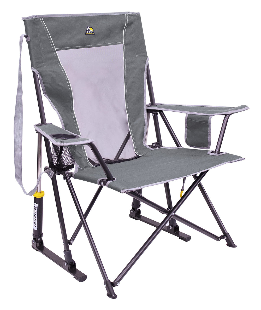 GCI Outdoor on beach in use showing smooth rocking and relaxed outdoor comfort
