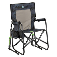 GCI Outdoor front view showing compact rocker and sturdy frame for dependable comfort