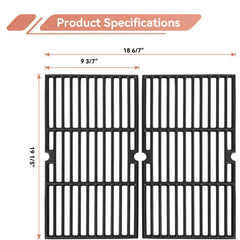 Gcostar close-up of cast iron texture highlighting durability and heat retention