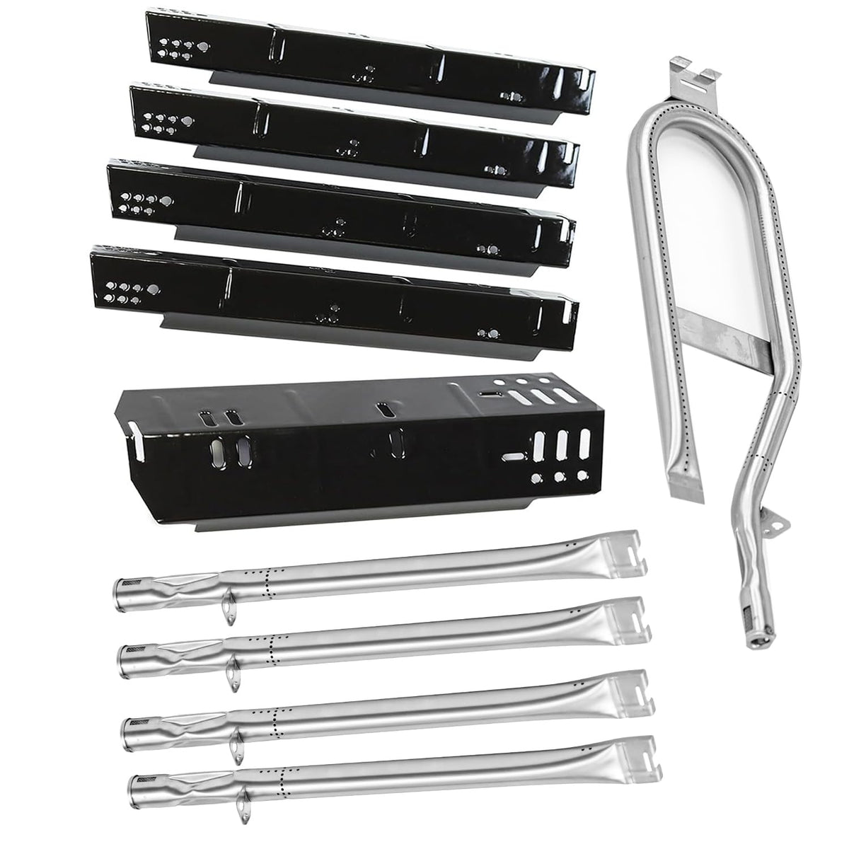 Gcostar front of package showing complete burner and heat plate kit for quick swap
