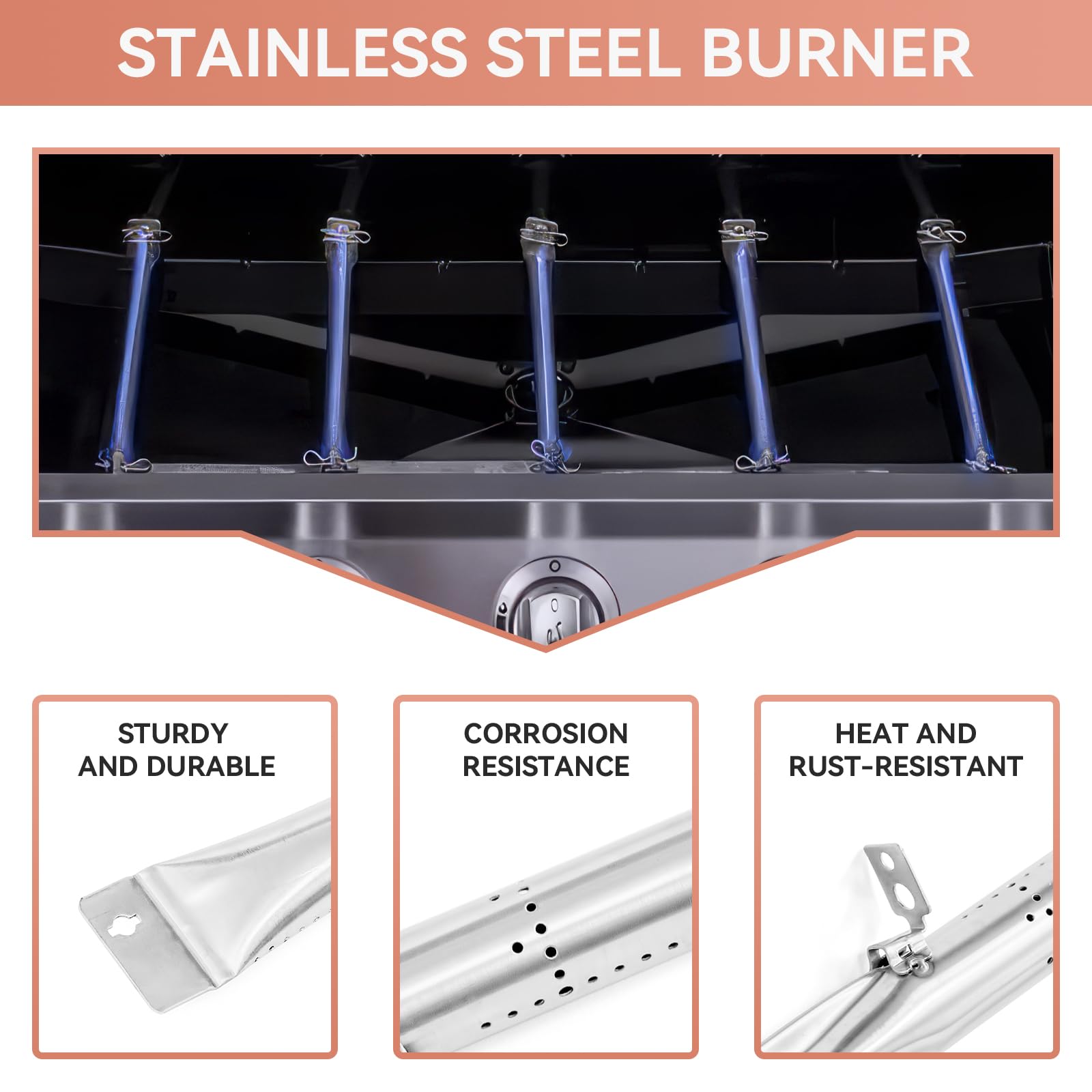 Gcostar packaging showing three burners and plates for full replacement benefit