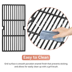 Gcostar grates next to tape measure showing dimensions for accurate fitment benefit