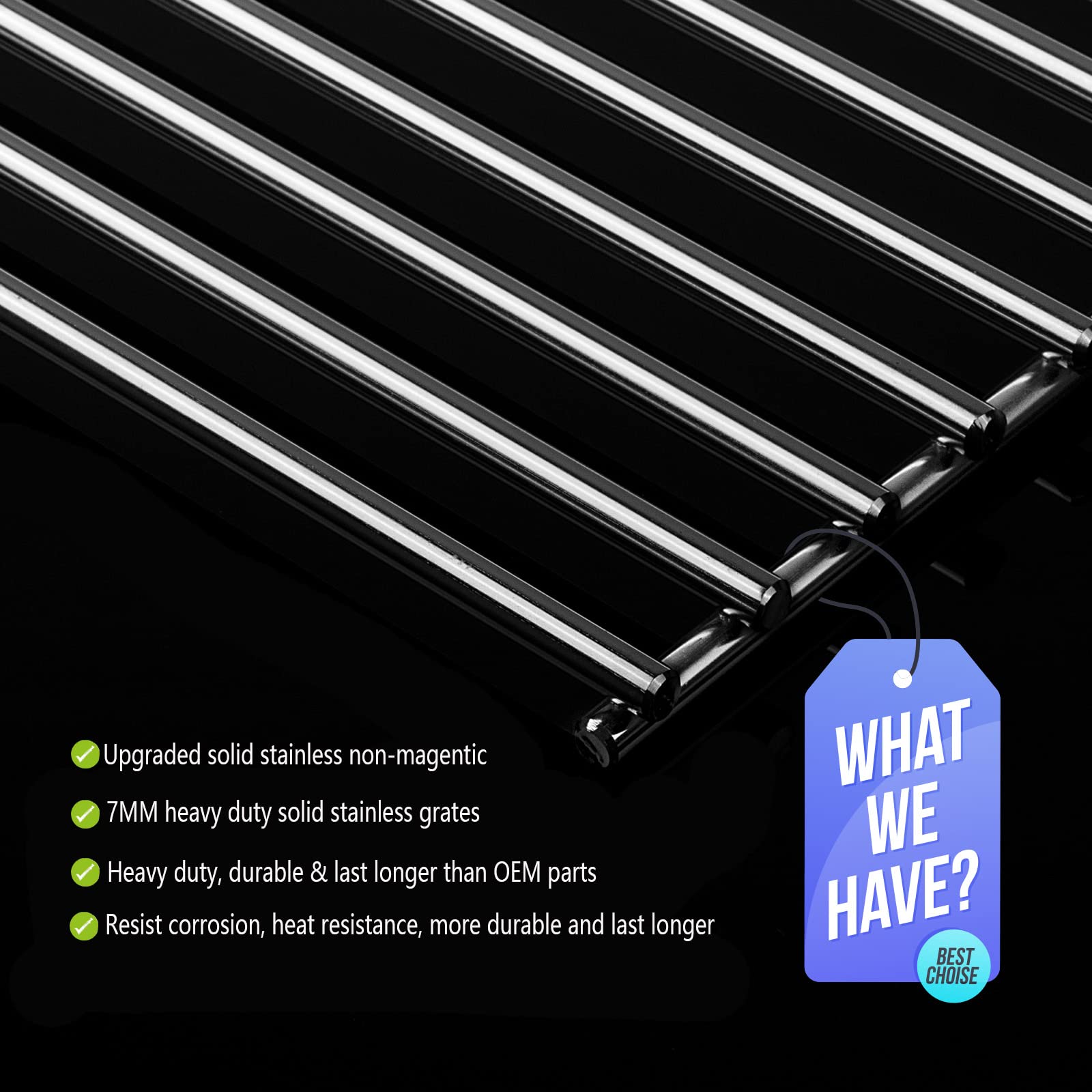 Gcostar smooth stainless surface close-up showing easy-to-clean texture for faster maintenance