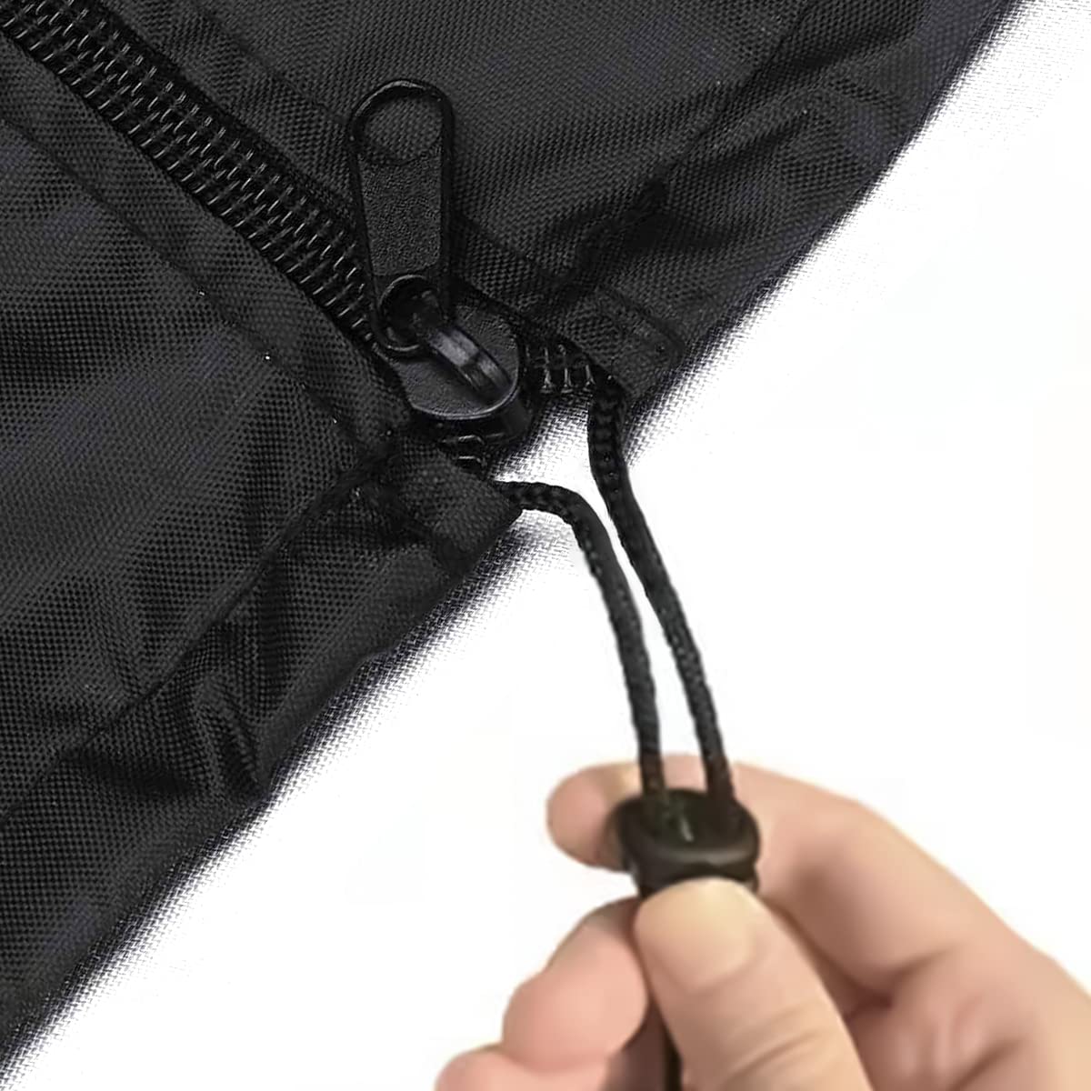 GDCCPRO IBC cover in outdoor rainwater collection setup protecting tank