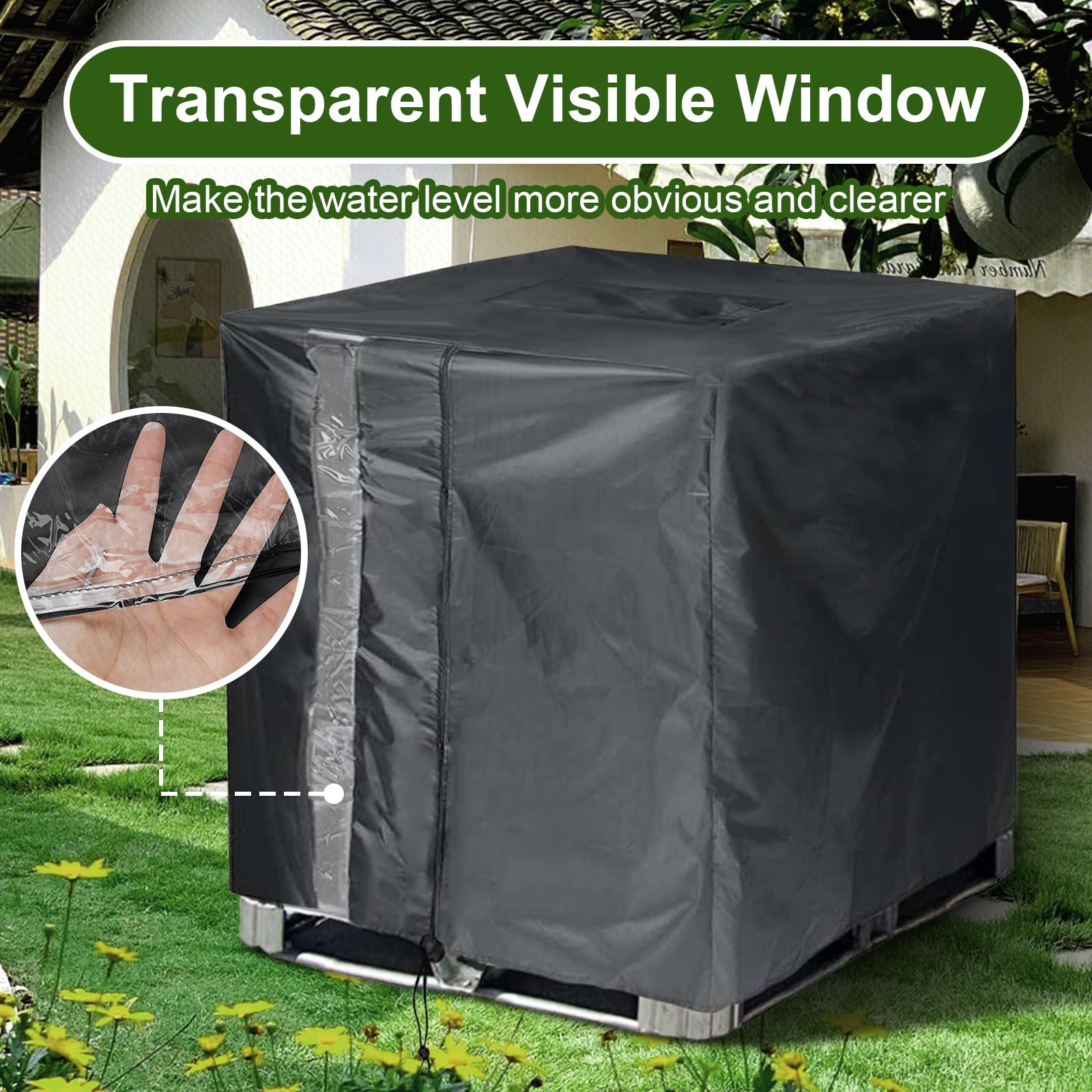 GDCCPRO top velcro flap open for easy filling and protection