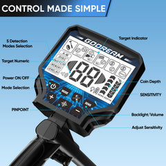 GDDREAM control panel close-up highlighting DSP chip benefits for accuracy