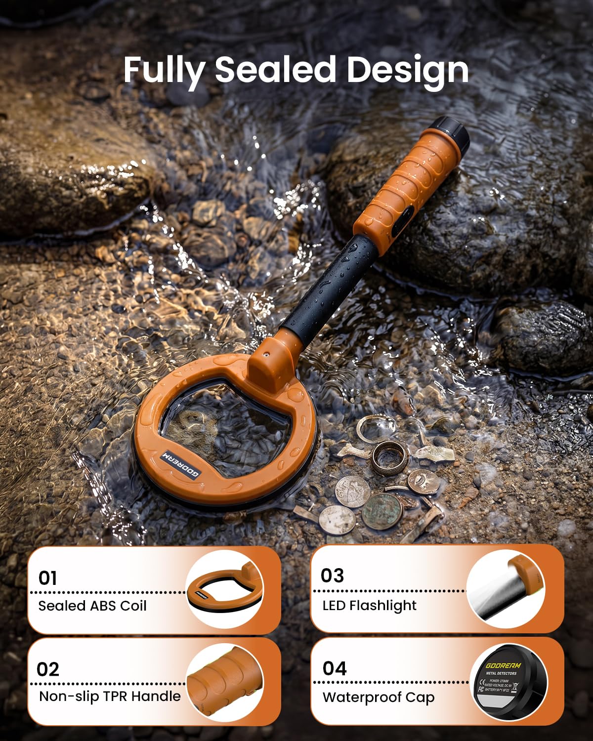 GDDREAM LED and two-button controls enabling quick mode changes