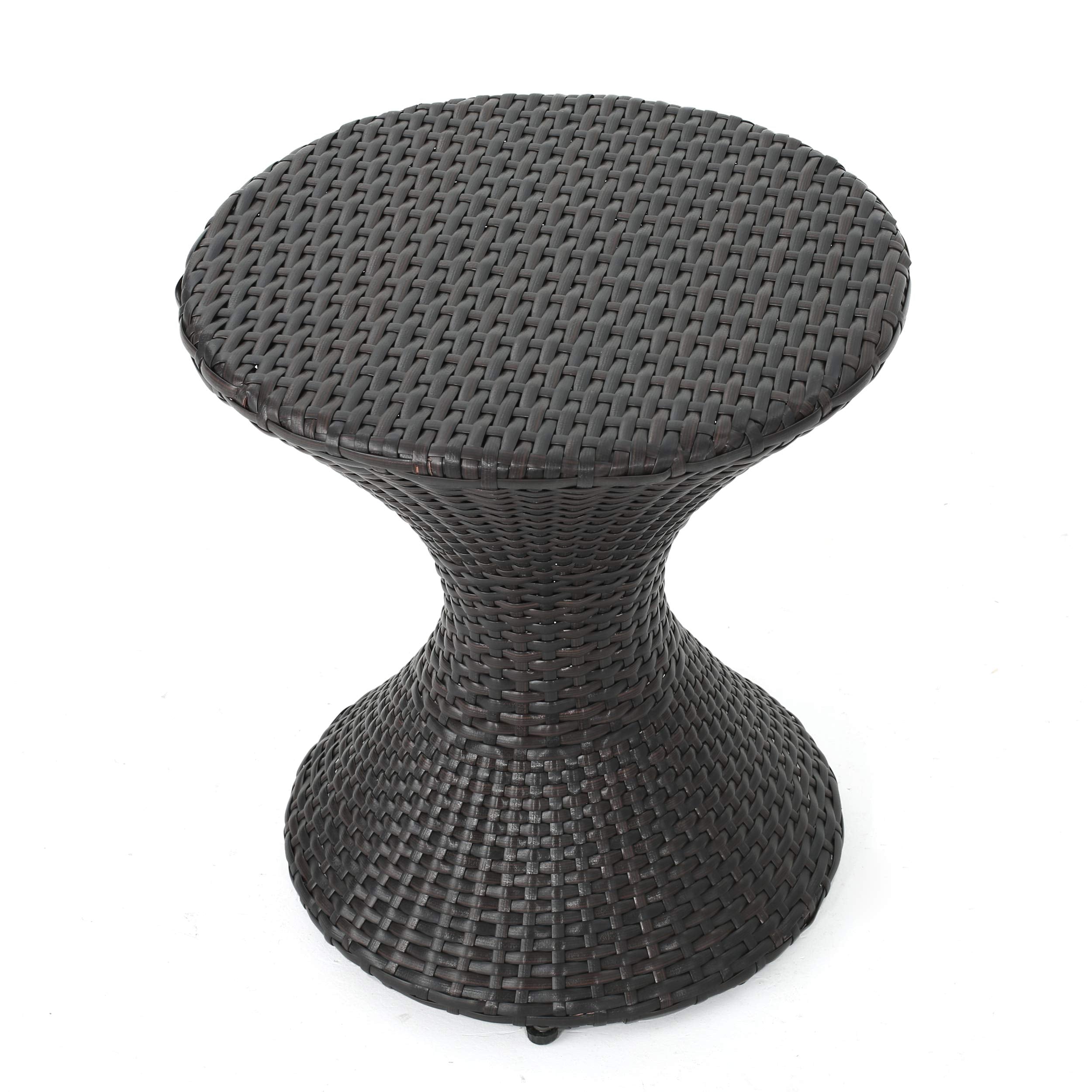 GDFStudio Franklin front view showing hourglass shape and sturdy base benefit: space-saving style