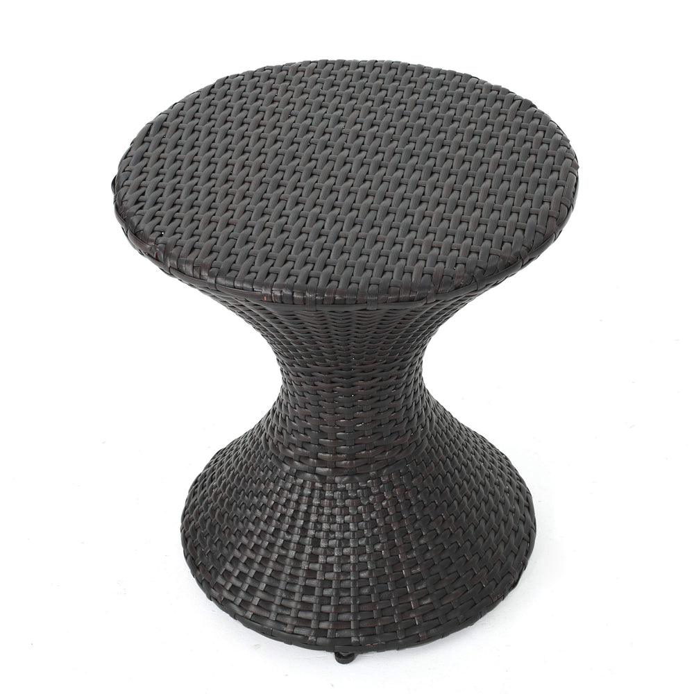 GDFStudio Franklin front view showing hourglass shape and sturdy base benefit: space-saving style
