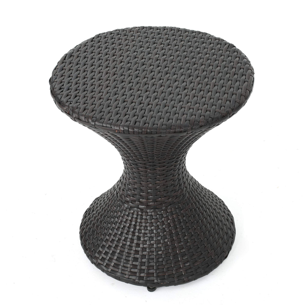 GDFStudio Franklin front view showing hourglass shape and sturdy base benefit: space-saving style