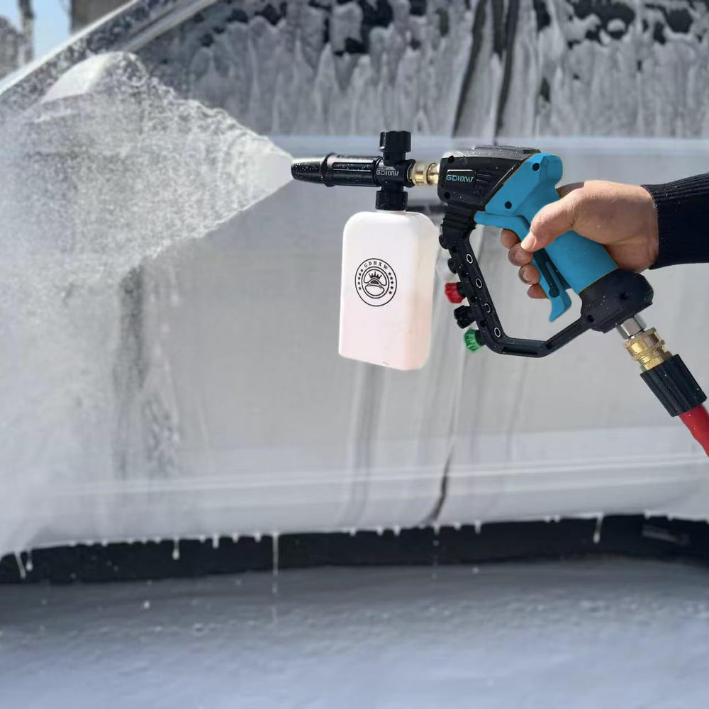 GDHXW adapters and spare O-rings spread out to show compatibility and leak prevention
