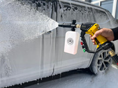 GDHXW nozzle tip set laid out to show five quick-change spray patterns for versatility