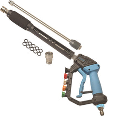 GDHXW front view of pressure washer gun showing ergonomic grip and trigger for better control