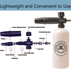 GDHXW swivel connector detail reducing hose twist for easier handling benefit