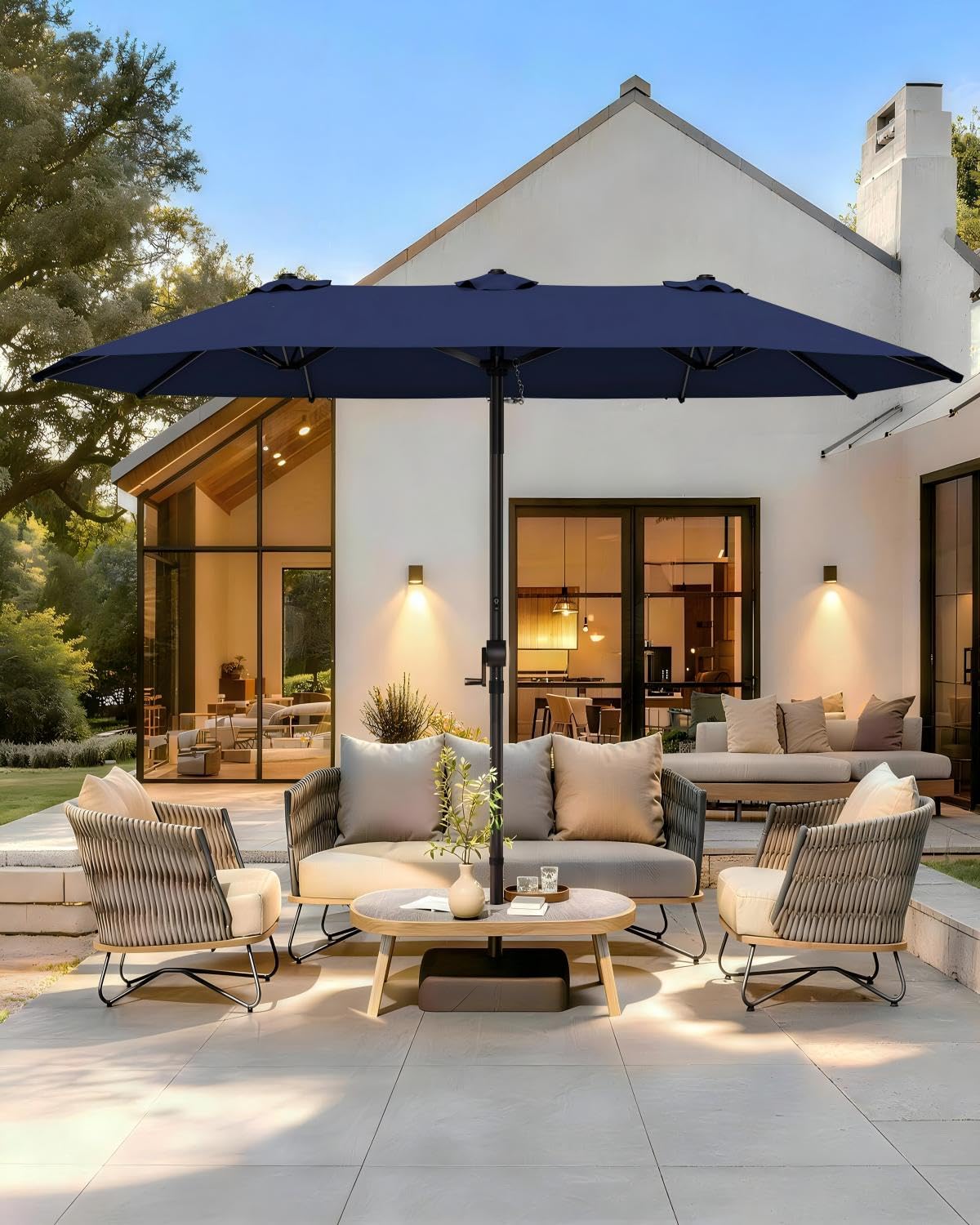 GDPFN fitted polyester cover protecting umbrella during storage to prolong life