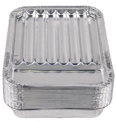 GE Profile front pack view showing 20 disposable drip tray liners for easy cleanup