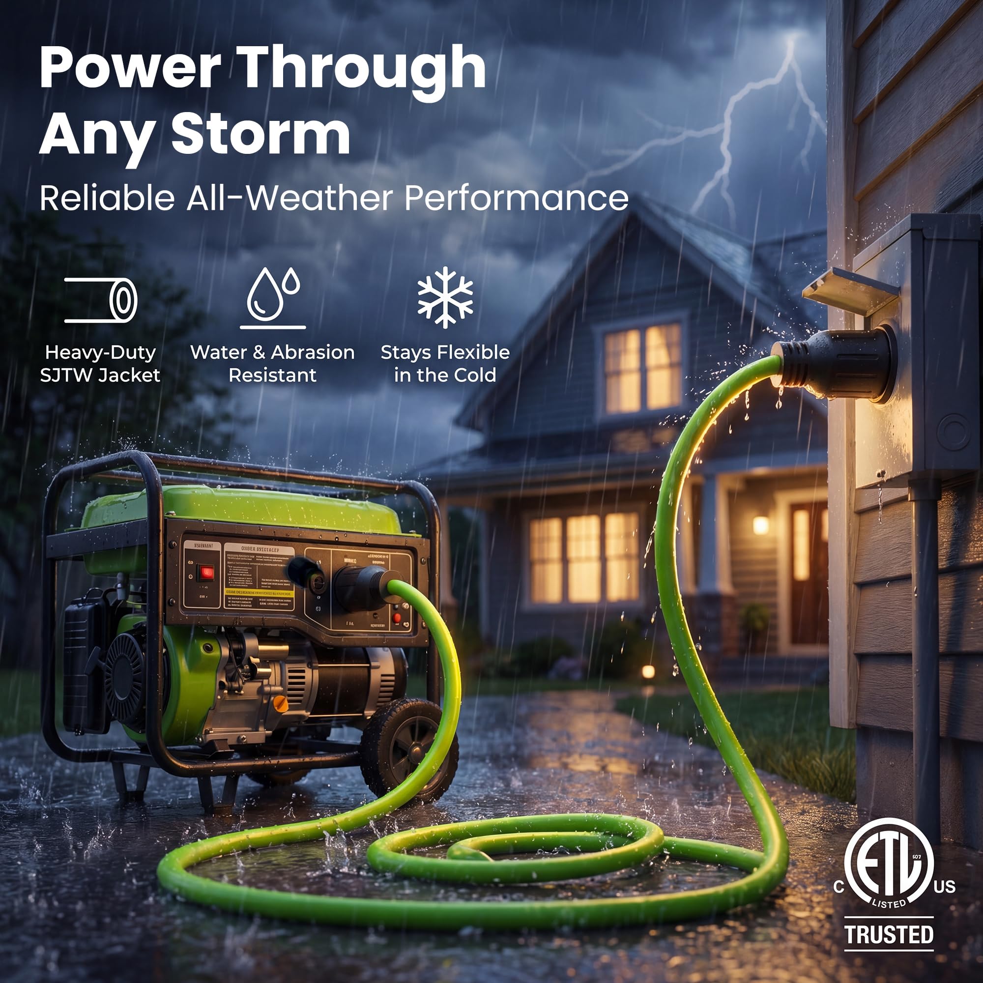 GEARit in wet outdoor setting showing weather resistance for emergency use