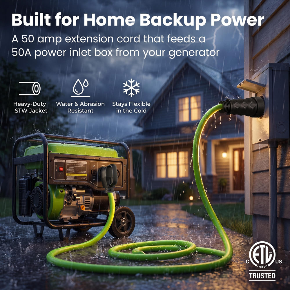 GEARit connected to RV inlet powering appliances and climate control