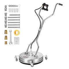 GEARWAVE front view of 20 inch surface cleaner showing compact commercial design and quick setup benefit
