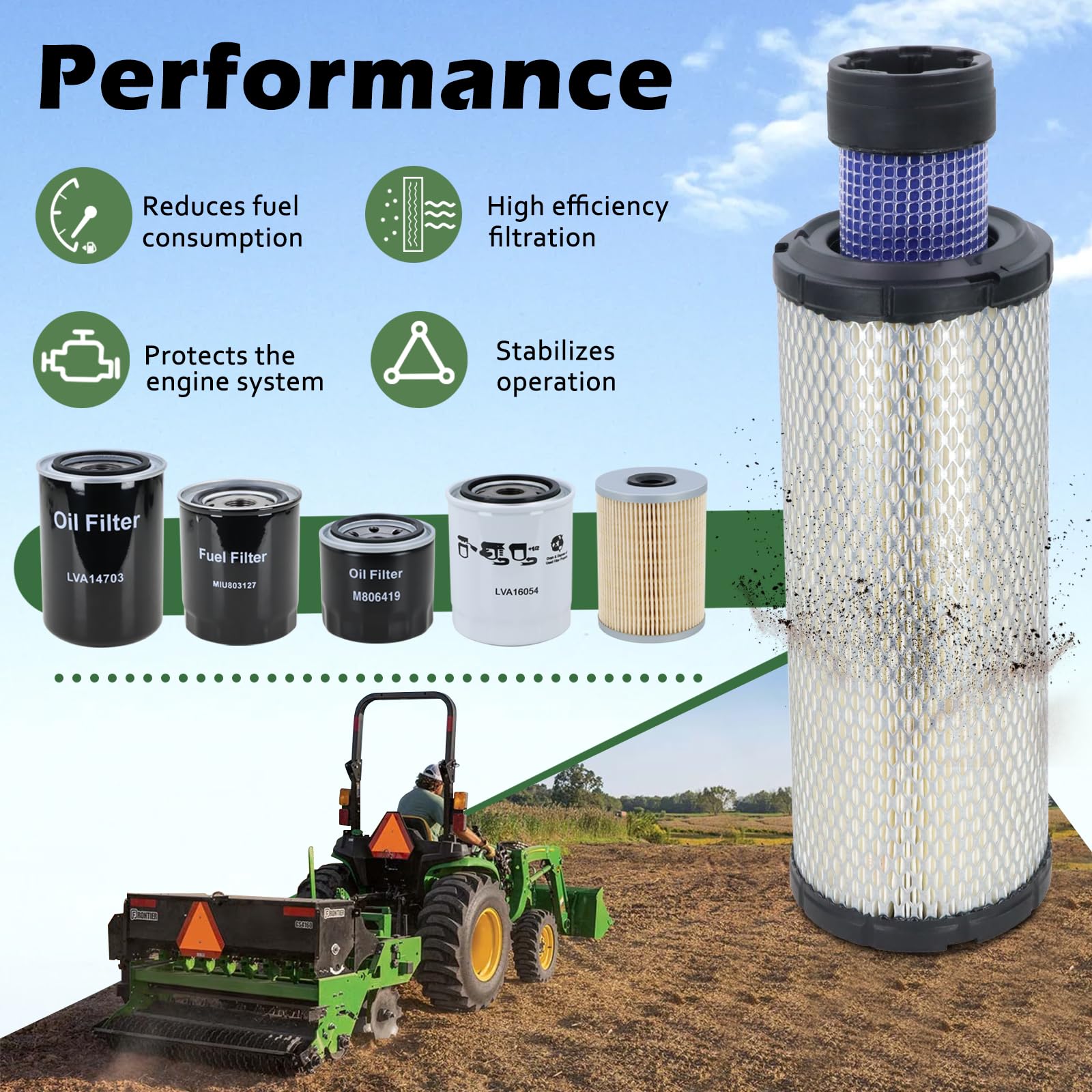 GEATaaT hydraulic filter top view showing construction for contaminant removal