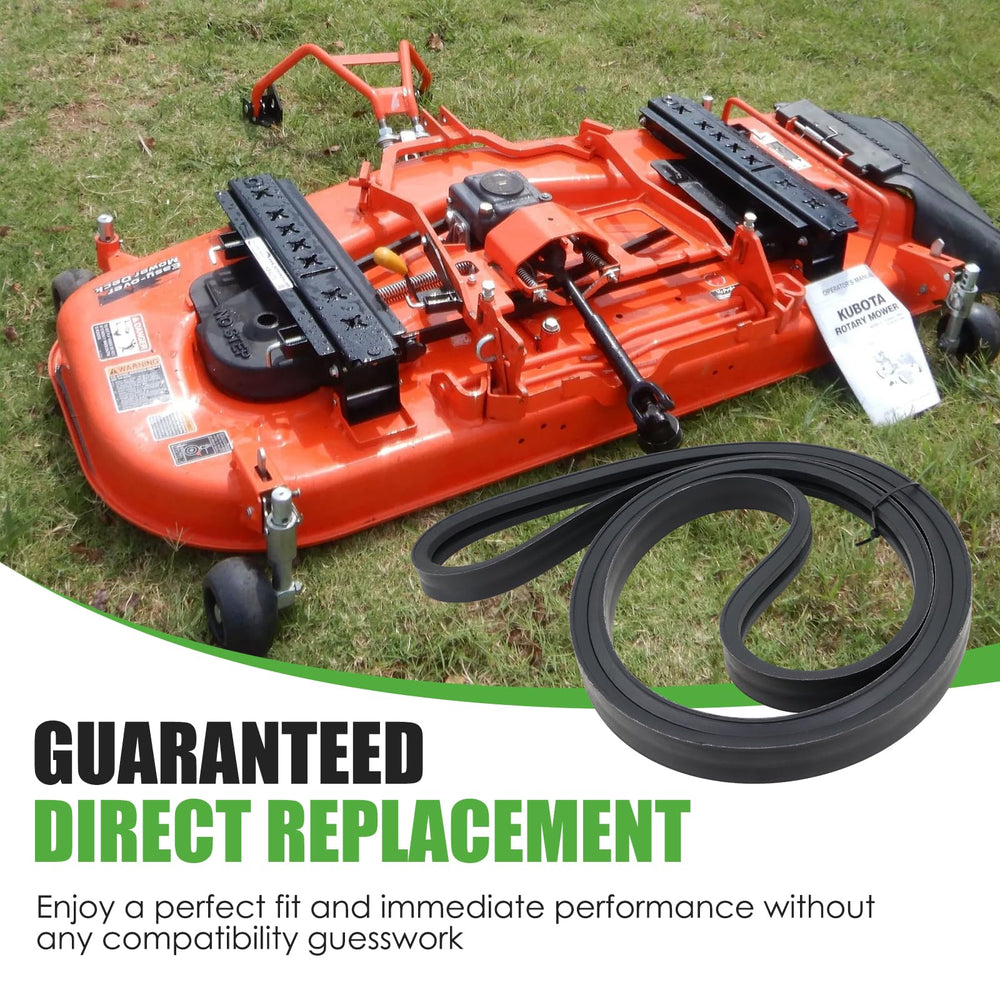 GEATaaT installed on mower cutting grass illustrating reliable uptime benefits