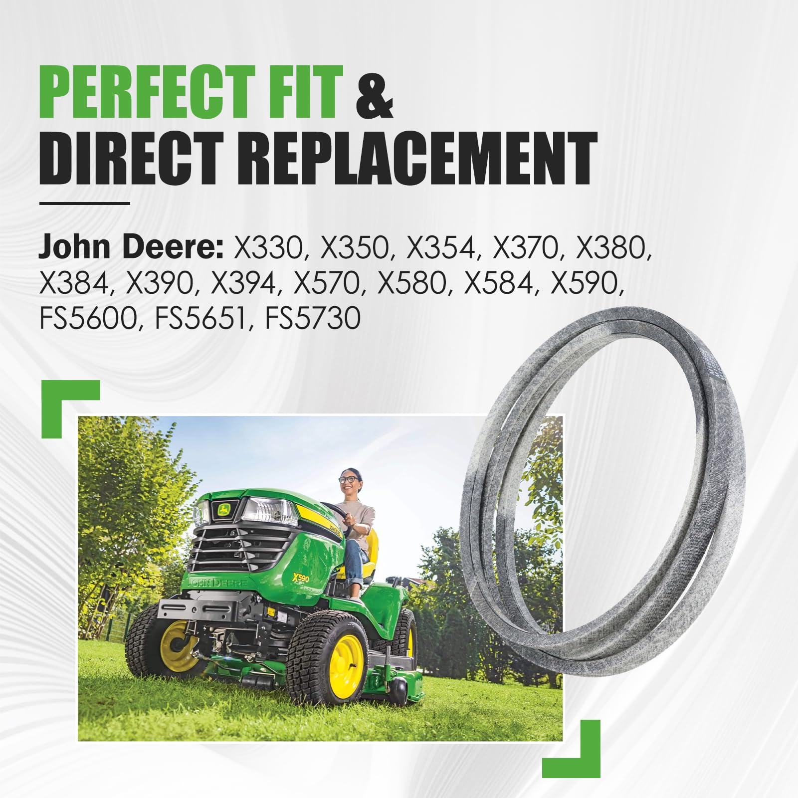 GEATaaT Kevlar cord detail inside belt illustrating reinforcement for long-lasting strength