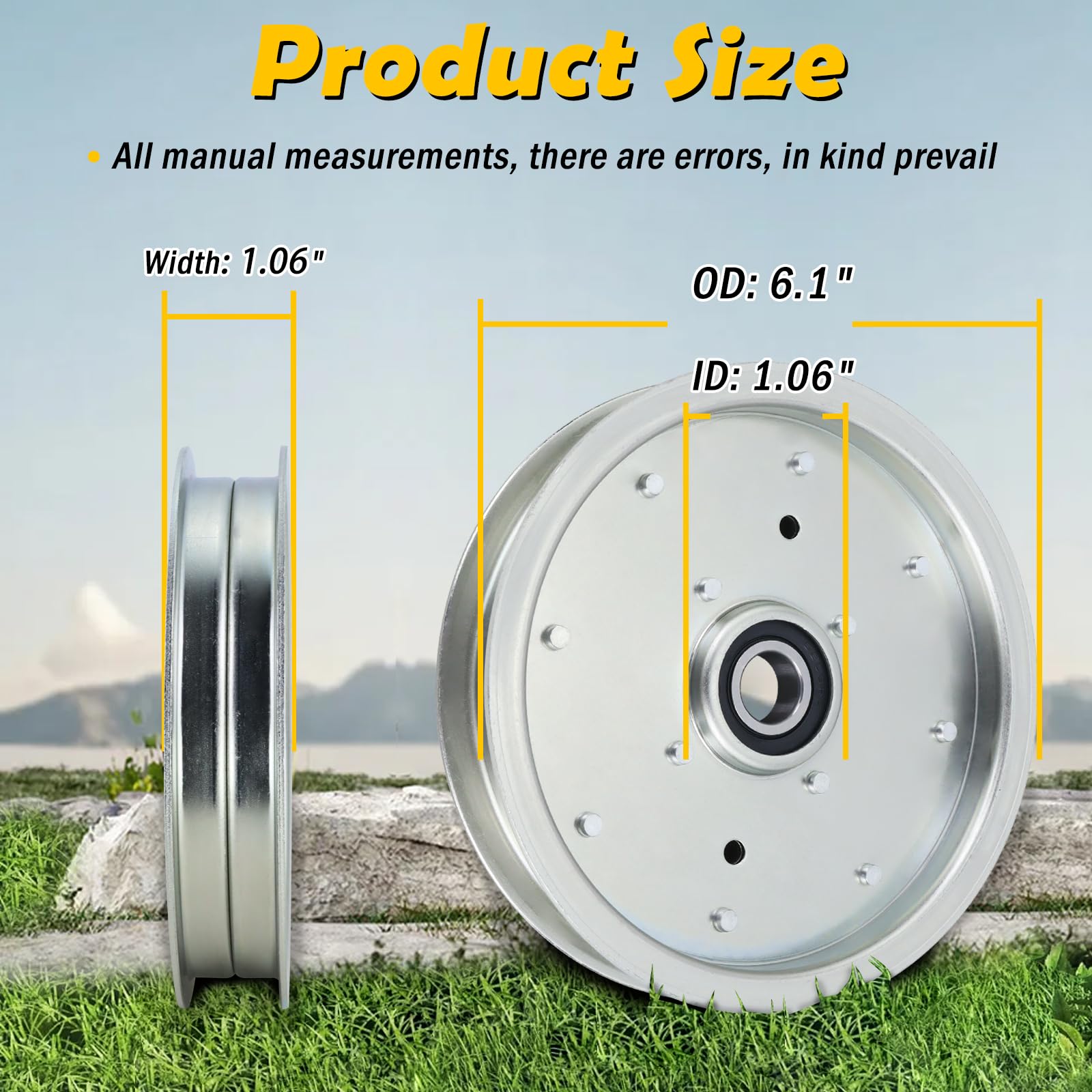 GEATaaT two-pack packaging showing included pulleys for value benefit