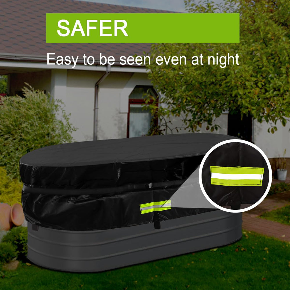 Gecic reflective strip detail improving nighttime visibility and safety