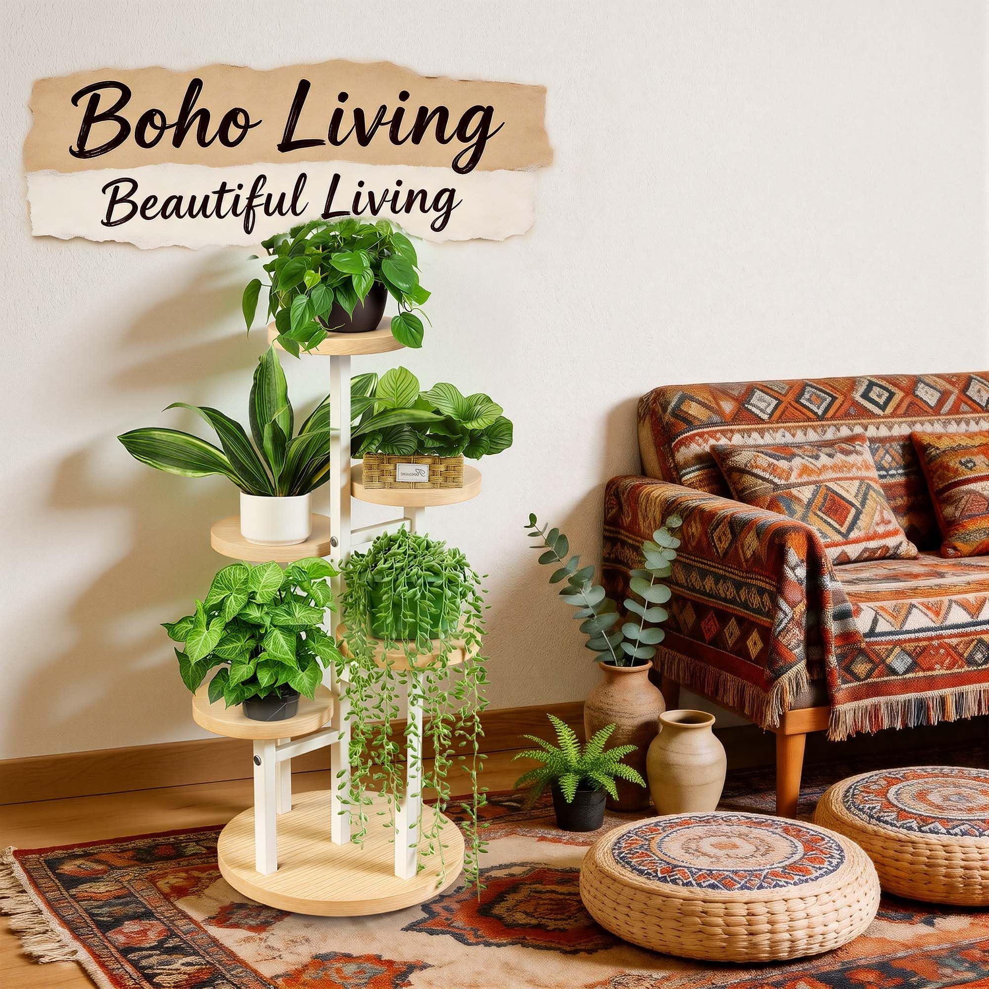 GEEBOBO lifestyle balcony arrangement displaying decorative and functional use