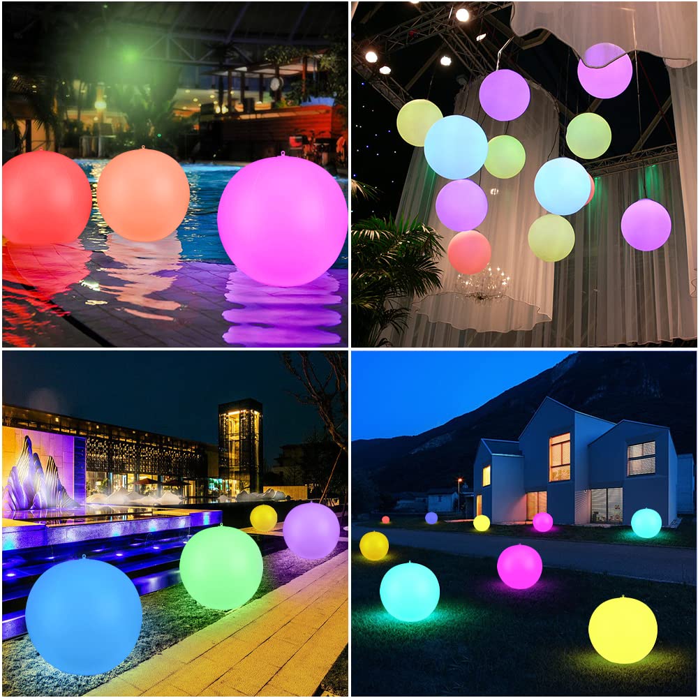 GEEDIAR detailed PVC texture of inflated sphere showing durable construction benefit