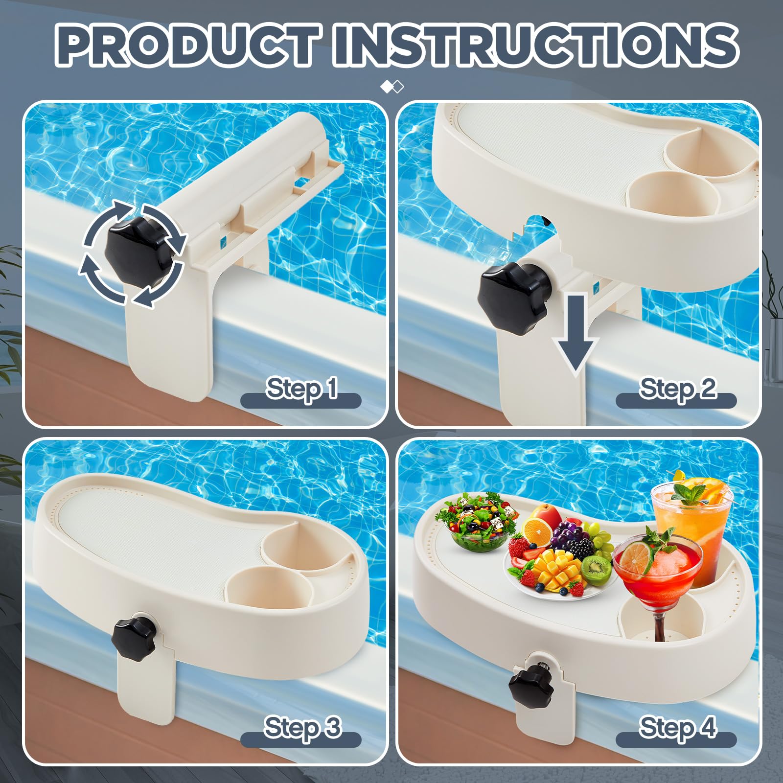 Geelin cupholder and phone slot keeping drinks stable and device upright