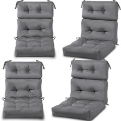 Geelin front view packaged set showing four cushions and neutral color benefits