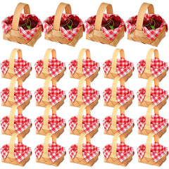 Geelin front packaging showing 24 mini baskets and napkins for easy party styling