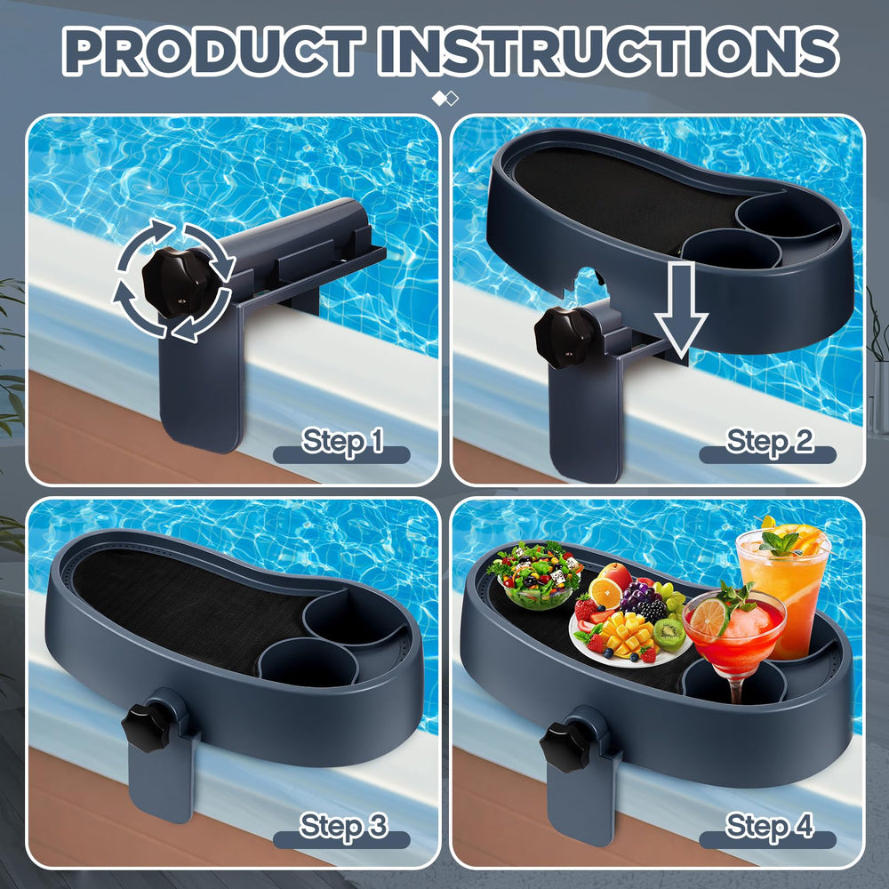 Geelin side profile illustrating adjustable fit on tub walls for stable support
