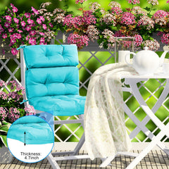 Geelin strong tie straps attached to chair demonstrating secure fit