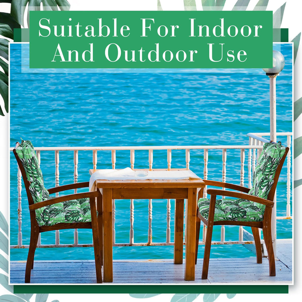 Geelin strong tie straps fastened to chair back for secure non-slip seating