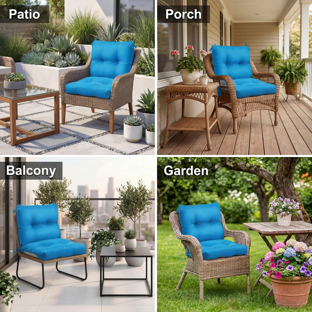 Geetery cushion on porch rocking chair delivering cozy outdoor relaxation