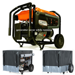 GeHeng front view on generator showing full protection and weather resistance