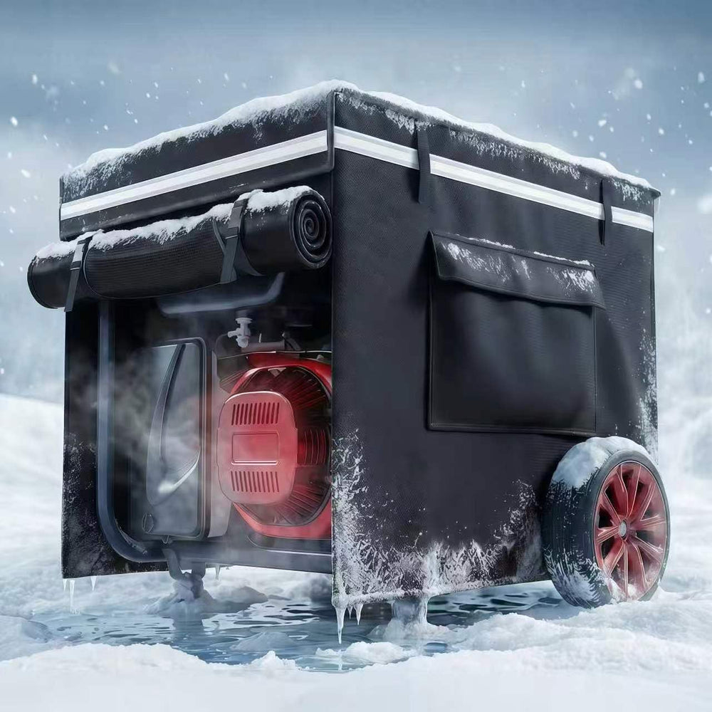 GEHENG front view of cover showing full fit and weather protection