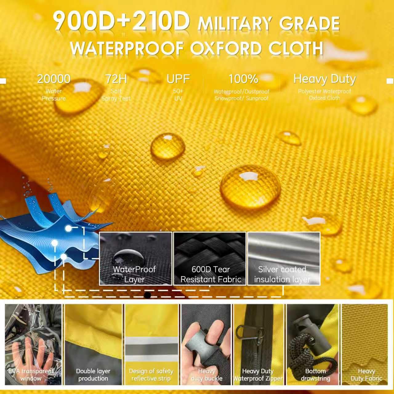 GEHENG lower dust skirt detail keeping debris away from generator base benefit