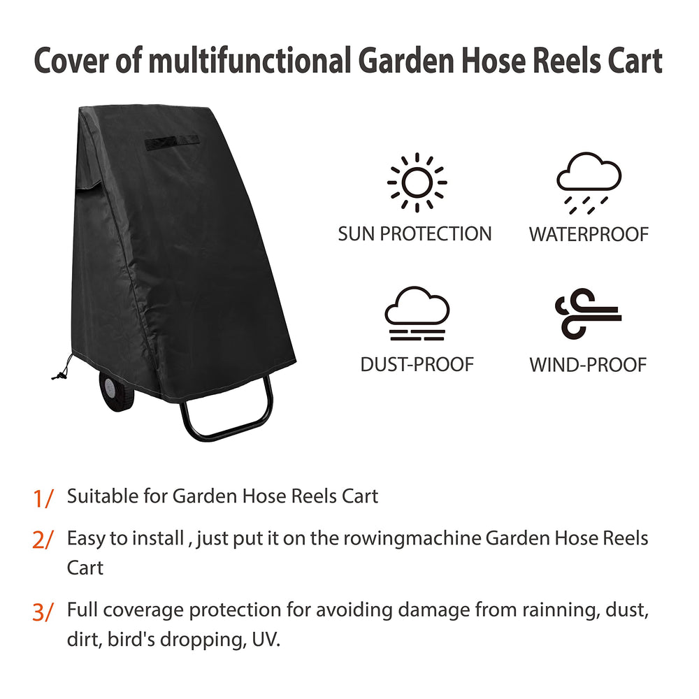 GEHENG cover with measuring tape showing accurate 25.9 x 24.8 x 34.6 inches fit
