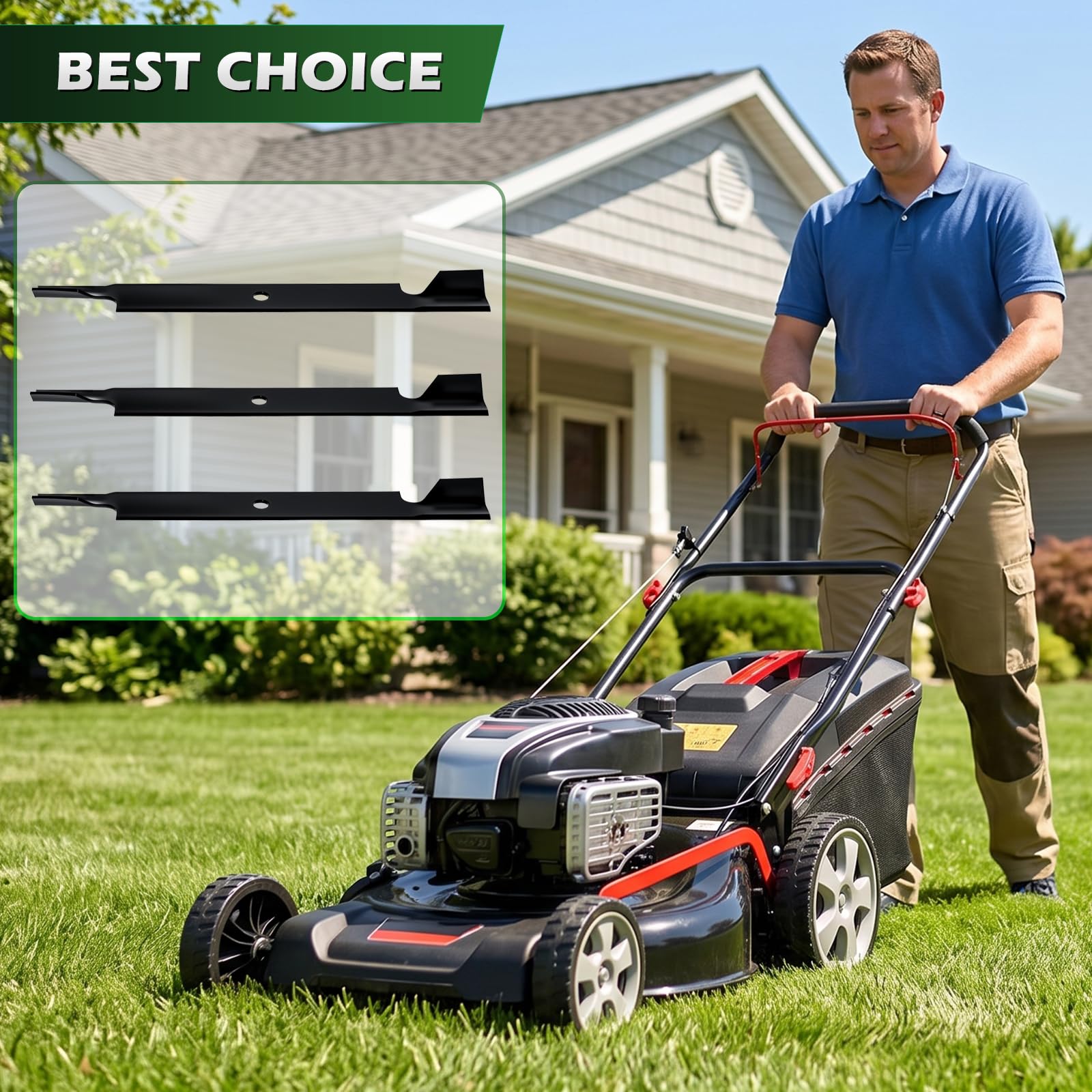 GEKUVIX blade installed on a Toro deck demonstrating compatibility and fit