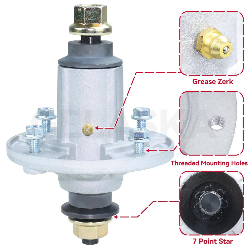 GELASKA full deck rebuild kit layout showing included components
