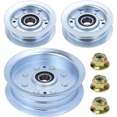 GELASKA front view of packaged pulley kit showing all included parts and fitment benefit
