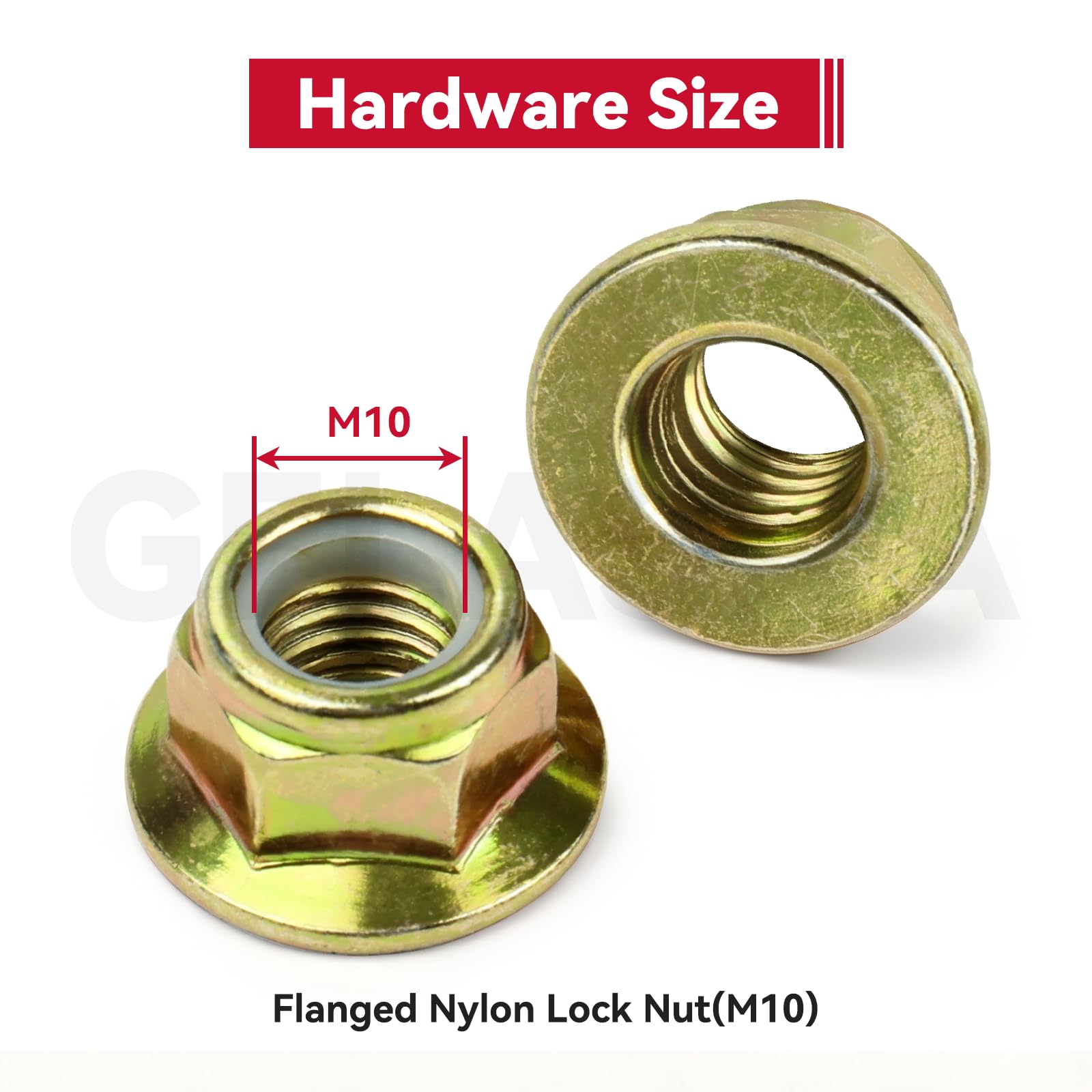 GELASKA pulley side profile showing dimensions and consistent diameter for precise fit