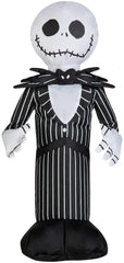 Gemmy Jack Skellington front view showing character detail and easy display
