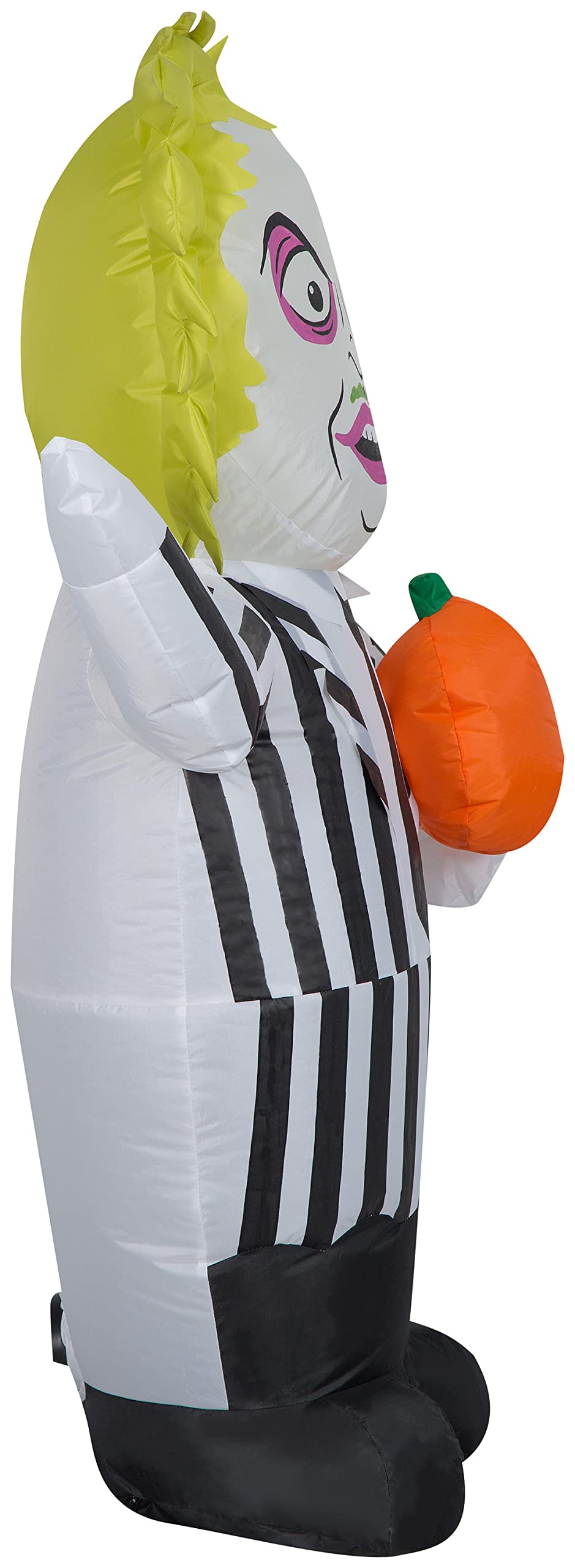 Gemmy Beetlejuice stakes and tethers laid out, secure outdoor anchoring solution
