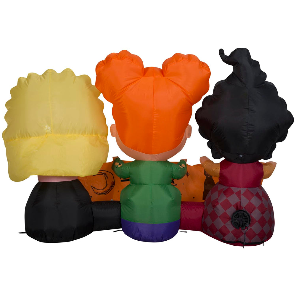 Gemmy Hocus Pocus Sisters folded for compact storage and easy seasonal reuse