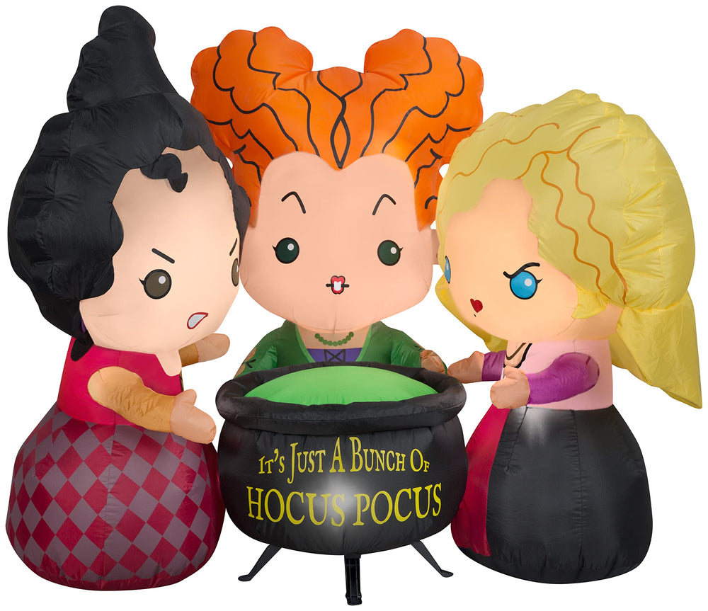 Gemmy Sanderson Sisters front view showing full scene and instant curb appeal