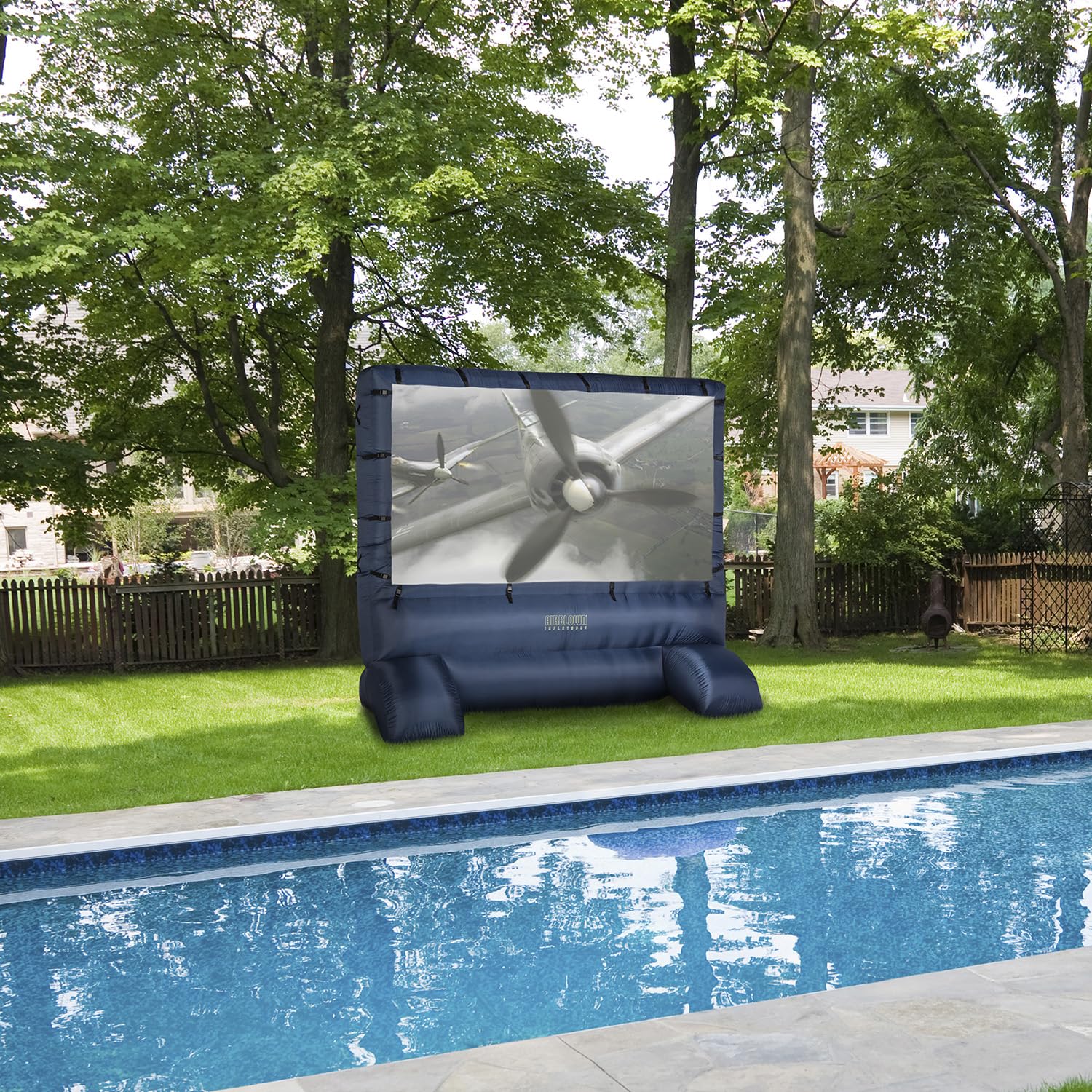 Gemmy close-up of screen fabric texture highlighting durable material for repeated outdoor use